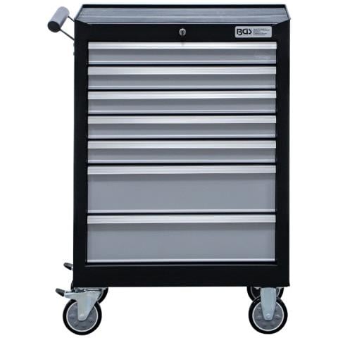 Carrello Da Officina A 7 Cassetti - 129 Strumenti - 6065 - Foto 2