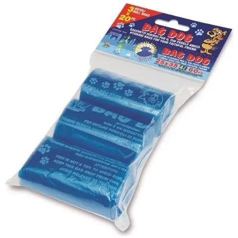 Palette Sacchetti e Porta Sacchetti Per Cani 3x20 DOG25RI - Foto 1