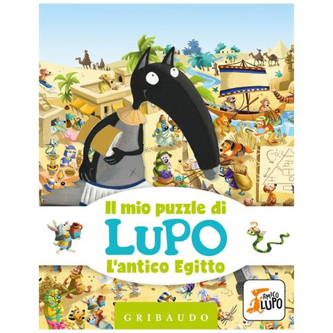 Orianne Lallemand - L'antico Egitto. Il mio puzzle di Lupo. Amico Lupo. Ediz. a colori. Con puzzle - Foto 2