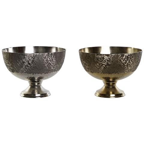 Centrotavola Dkd Home Decor Dorato Argentato Moderno 25 X 25 X 18 Cm (2 Unità) - Foto 1