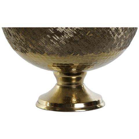 Centrotavola Dkd Home Decor Dorato Argentato Moderno 25 X 25 X 18 Cm (2 Unità) - Foto 2