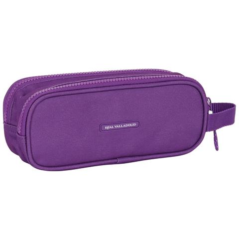 Portaoggetti Doppio Real Valladolid C.f. Bianco Viola 21 X 8 X 6 Cm - Foto 2