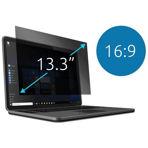 Kensington 628199 Schermo Anti-riflesso Filtro Per La Privacy Senza Bordi Per Display 33,8 Cm [13.3] (privacy Screen Fil - Foto 7