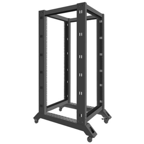 Scaffale Aperto Open Rack19 OR01-6827-B / 27U / 600 kg /Colore Nero - Foto 5