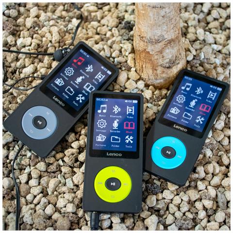 Xemio-860BU Lettore MP3 8 GB Nero, Blu - Foto 2