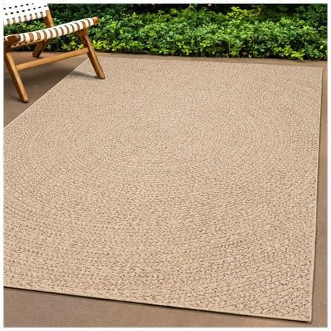 Tappeto Zizur 100x200 Cm Aspetto Iuta Per Interni Ed Esterni - Foto 1
