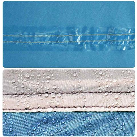 Telone Da Campeggio Blu 430x380x210 Cm Impermeabile - Foto 2