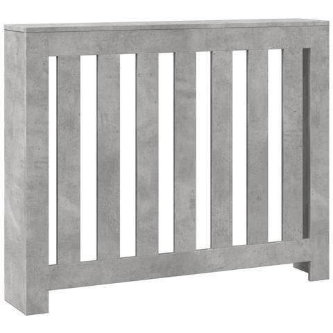 Copertura Termosifone Grigio Cemento 104x20x82cm In Multistrato - Foto 2