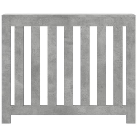 Copertura Termosifone Grigio Cemento 104x20x82cm In Multistrato - Foto 3