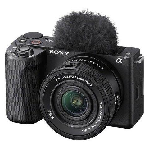Videocamera ZV-E10 II K APS-C Mirrorless con Obiettivo Intercambiabile e Obiettivo Power Zoom 16-50 mm f / 3.5-5.6 - Foto 1