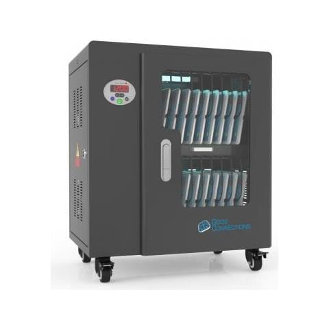Alcasa Pct01-a20s Portable Device Management Cart& Cabinet Libera Installazione Nero - Foto 1