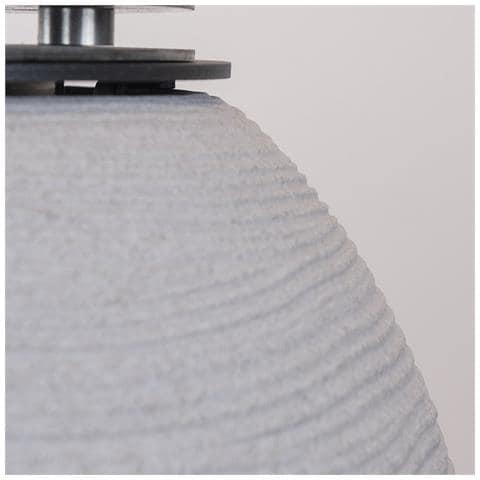 Camino A Bioetanolo Braciere Da Giardino Da Terra Per Interno Esterno Botticelli Corda Beige D. 40 X H54 - Foto 5