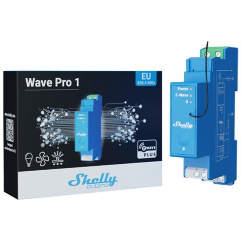 Qubino Wave Pro 1 trasmettitore di potenza Blu - Foto 4