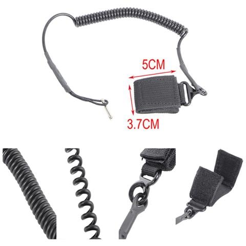Cordino A Molla Tattico Per Attrezzatura Cs Da Esterno - Foto 2