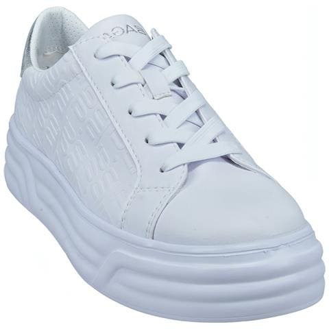 Blu Sport Shoe Sneakers Sintetico E Tessile Scarpe Donna Bianco Eu 37, D32adp0150502013 - Foto 1