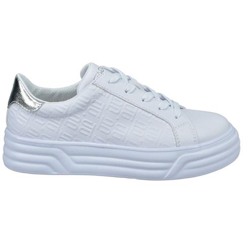 Blu Sport Shoe Sneakers Sintetico E Tessile Scarpe Donna Bianco Eu 37, D32adp0150502013 - Foto 2