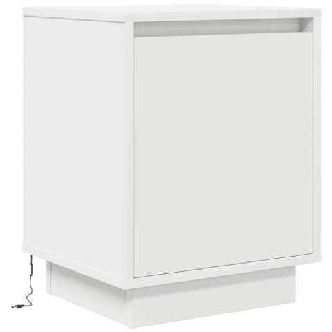 Comodino Con Luci A Led Bianco 38x34x50 Cm - Foto 3