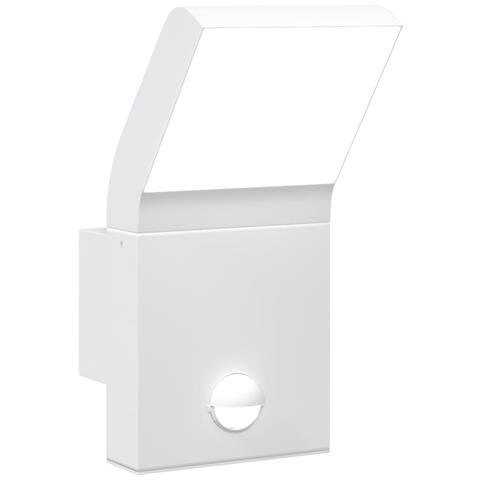 Applique Con Led E Sensore Bianca In Alluminio Pressofuso - Foto 1