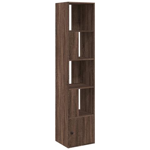 Lusso Casadino -  Libreria Rovere Marrone 40x36x189 Cm In Legno Multistrato - Foto 1