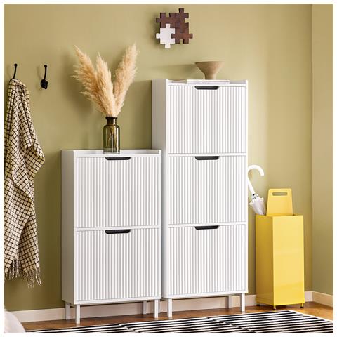 Scarpiera 50x19x90cm Fsr177-w - Foto 7