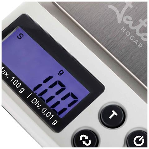 HBAL1774 bilancia da cucina Bianco Quadrato Bilancia da cucina elettronica - Foto 2