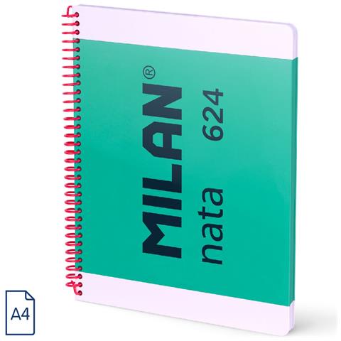 57043E80GR quaderno per scrivere A4 80 fogli Verde - Foto 1