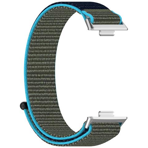 Cinturino Per Orologio In Nylon Per Huawei Fit 3 Green - Foto 1