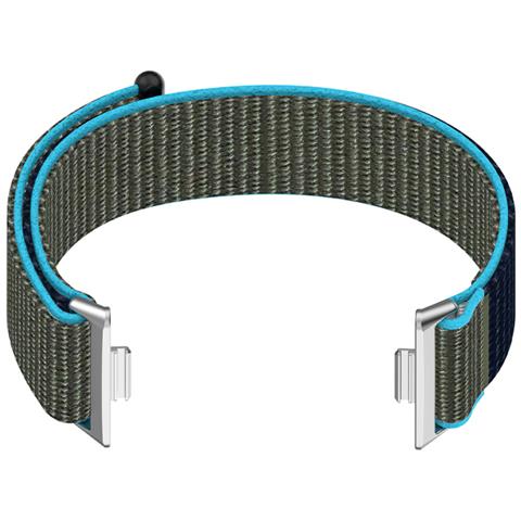 Cinturino Per Orologio In Nylon Per Huawei Fit 3 Green - Foto 2