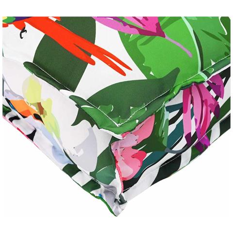 Cuscino per seduta pallet 2 pcs Multicolore 40 x 40 x 8 cm - Foto 9