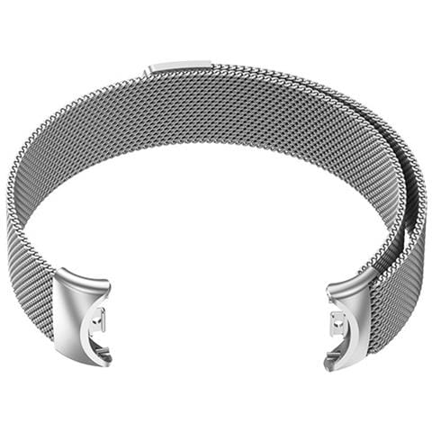 Cinturino Magnetico In Metallo Compatibile Con Xiaomi Band 8/9/10 - Stile Ufficiale Silver - Foto 3