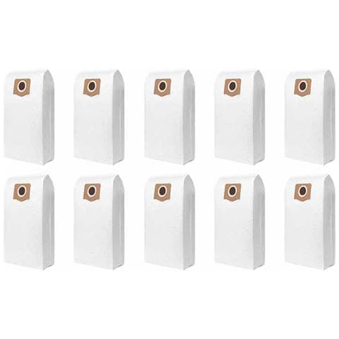 Confezione Da 10 Sacchetti Per La Polvere In Tessuto Non Tessuto Compatibili Con L'aspirapolvere Ego Power+ 9-gallon Wet /dry Avg0905 - Foto 1