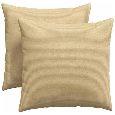 Cuscini da Divano 2 pcs Grigio Verde 45 x 45 cm - Foto 1