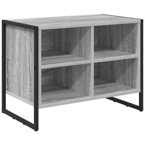 Mobile per scarpe Grigio Sonoma 60 x 35 x 44 cm - Foto 1