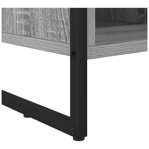 Mobile per scarpe Grigio Sonoma 60 x 35 x 44 cm - Foto 9