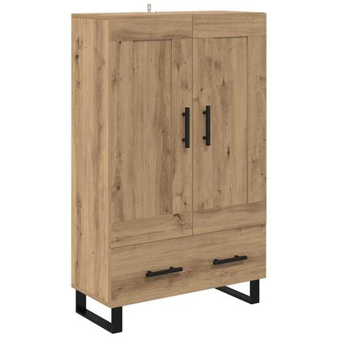 Credenza con cassetto Rovere artigianale 69,5 x 31 x 115 cm - Foto 1
