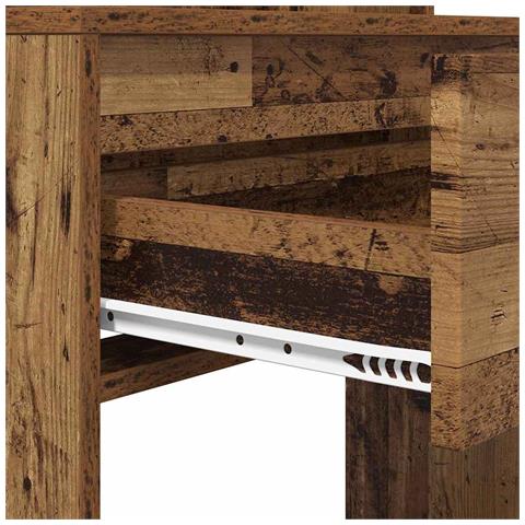 Tavoli da Trucco per Camera da Letto con cassetto Legno vecchio - Foto 9