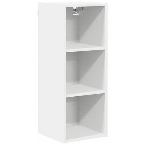 Armadio pensile Riga Bianco 30 x 29,5 x 80 cm Legno multistrato - Foto 1
