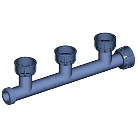 Distributore Pvc 1 Pollice  3 Uscite - Raccordo Irrigazione - Foto 1