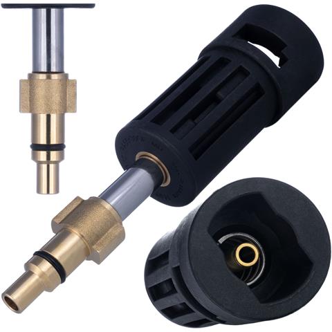 Adattatore Per Idropulitrice Lavor - Compatibile Con Kärcher K Bayonet | Pressione Max 160 Bar, Temp Max 60°c | Alta Qualità E Durata - Foto 1