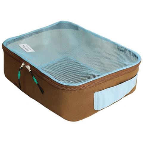 Organizzatore Da Viaggio Grande Capacità - Borsa Portaoggetti Multiuso In Nylon Blue - Foto 1