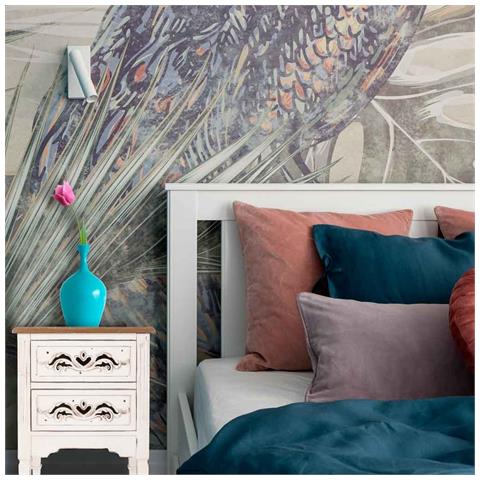 Comodino In Legno Bianco 48x38x62 - Foto 2