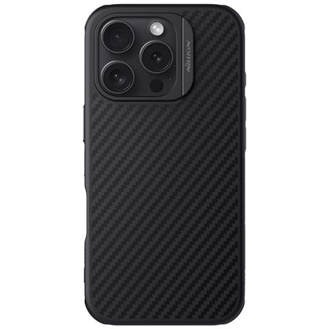 Cover per iPhone 16 Pro - TPU+PC, Nero, Antiurto - Foto 1