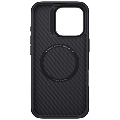 Cover per iPhone 16 Pro - TPU+PC, Nero, Antiurto - Foto 4
