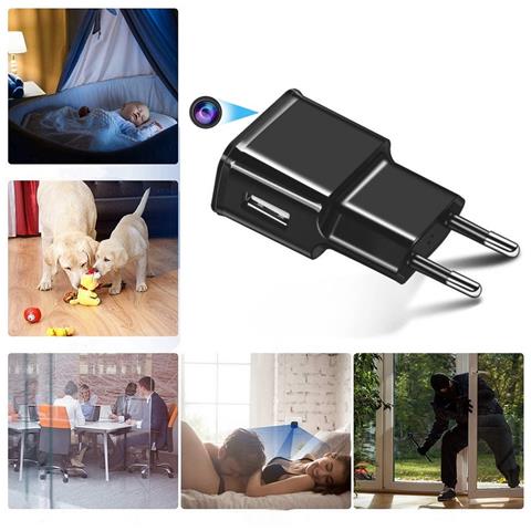 Caricatore Usb Con Telecamera Wi-fi 4k / 1080p - Telecamera Con Visione Notturna, Microfono, Controllo App E Notifiche Movimento - Sorveglianza Per Casa E Ufficio - Foto 1