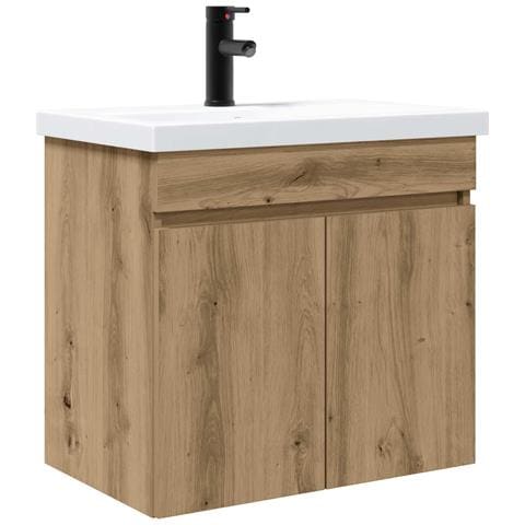 Mobile bagno con rubinetto Rovere Artigianale 61 x 40 x 74,5 cm - Foto 1
