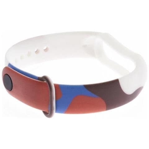 Cinturino Moro Per Xiaomi Mi Band 4 / Mi Band 3 Bracciale In Silicone Camo (8) - Foto 5
