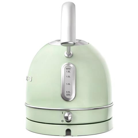 Bollitore vintage KTL7 1,8L e base girevole a 360°C, 2200W, verde - Foto 2