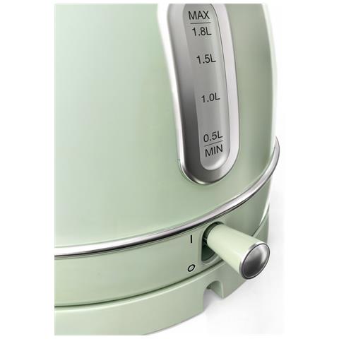 Bollitore vintage KTL7 1,8L e base girevole a 360°C, 2200W, verde - Foto 6