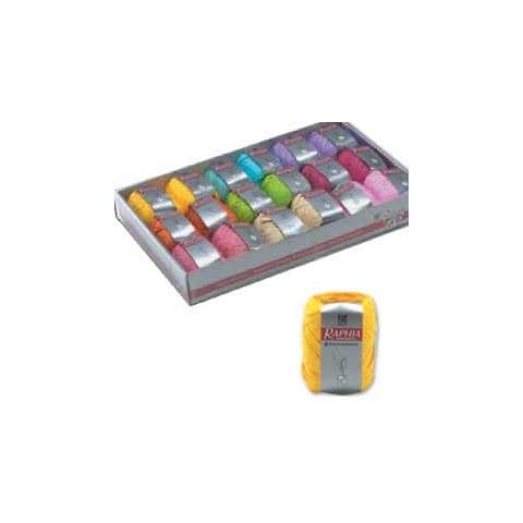 18 bobine nastro raphia 20mt col. ass. everyday - Foto 1