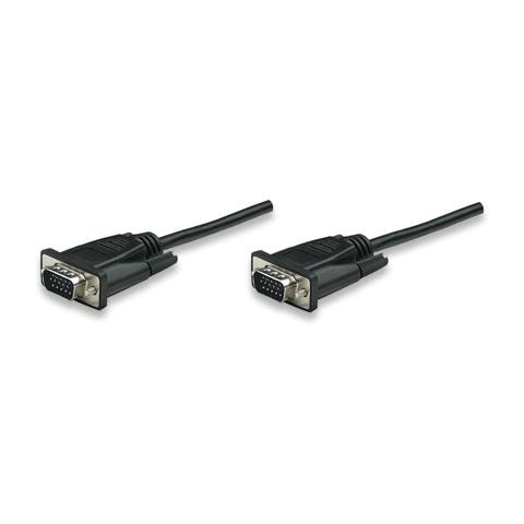 ICOC SVGA-E-045 - Cavo monitor SVGA standard M / M 4,5 mt NERO - Foto 3